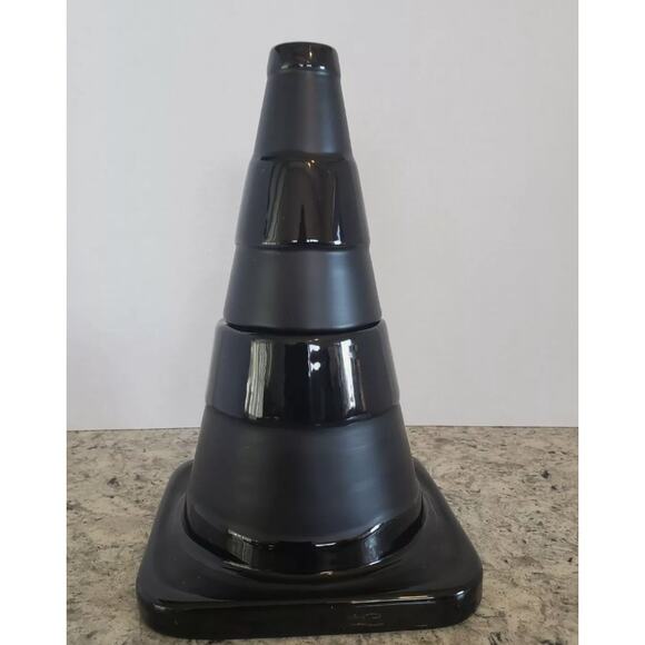 •NEW•  Joshua Vides X Unfinished Business Ceramic "Traffic Cone" Art - Picture 2 of 4